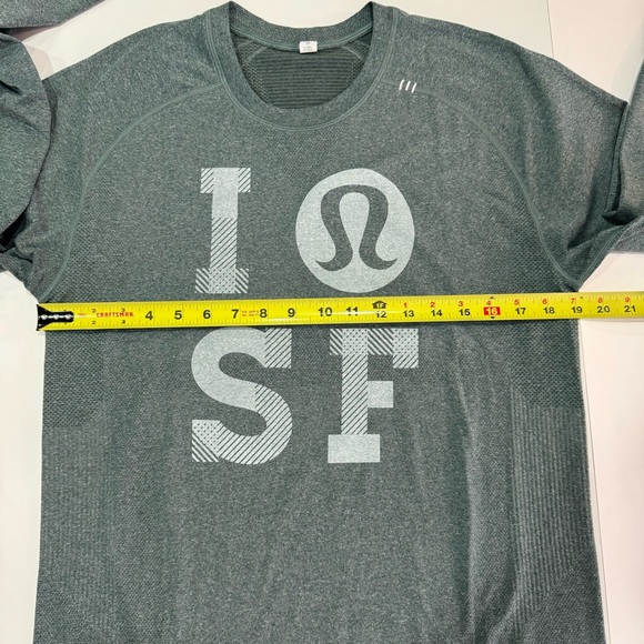 lululemon MEN’S METAL VENT LS SHIRT / MEDIUM - SF SCREEN PRINT - Picture 7 of 8